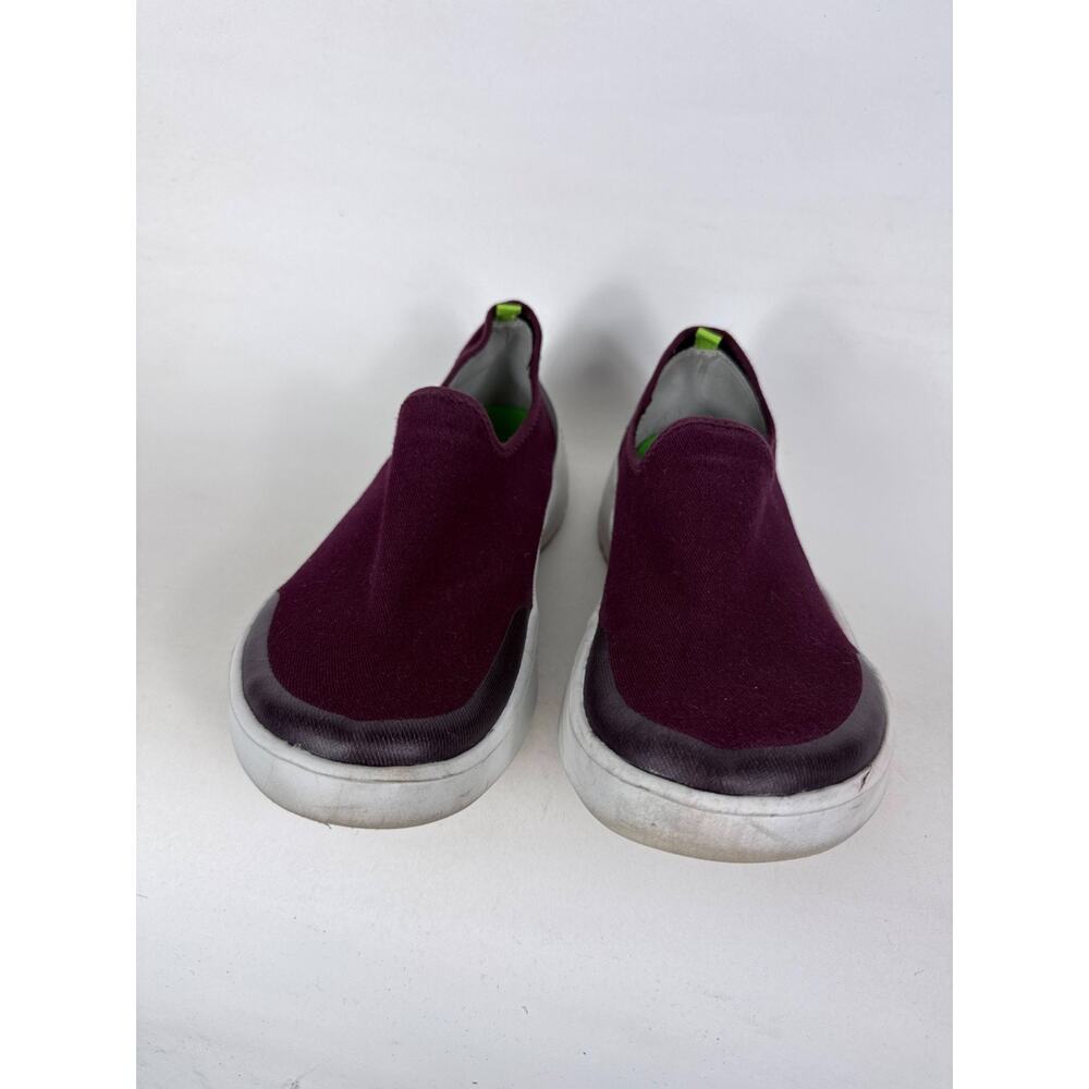 Oofos OOmg Low EeZee Recovery Shoes Women's 9 Purple White Silp-On Comfort - Picture 4 of 10